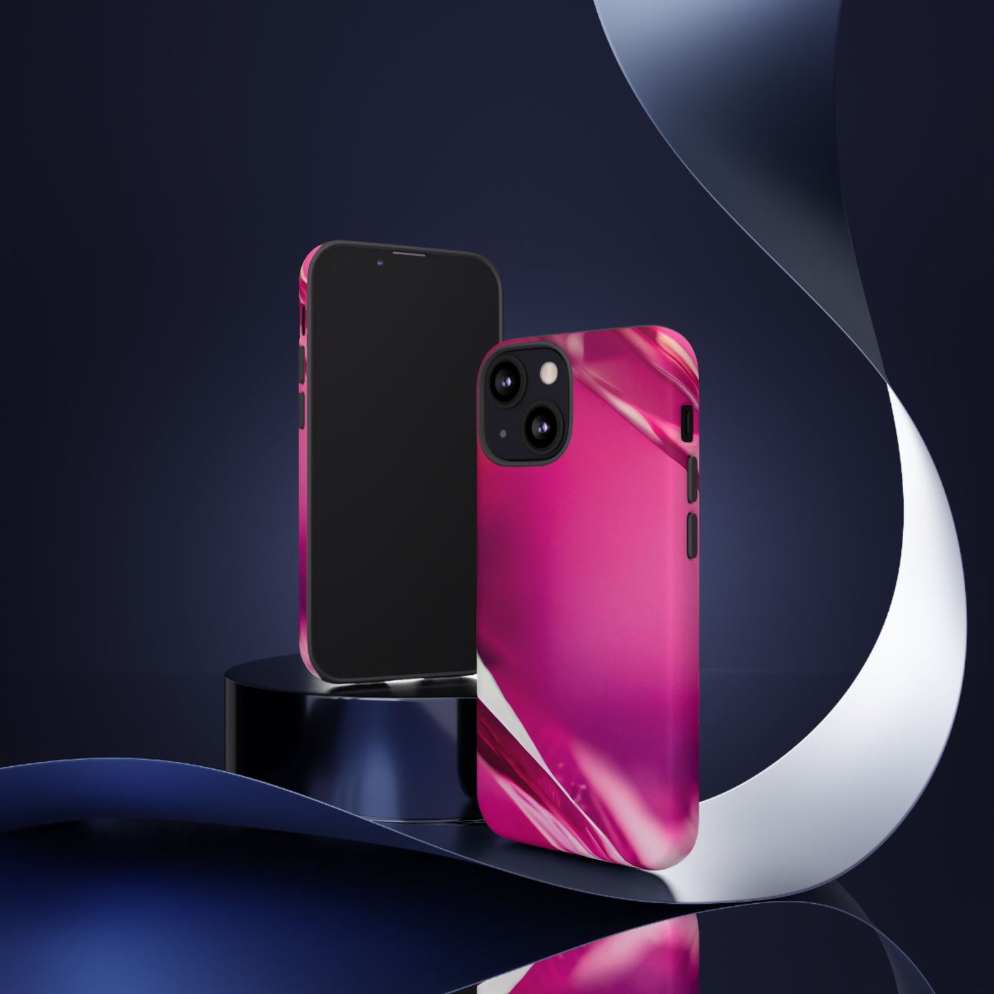 Protective Phone Case – Magenta Motion