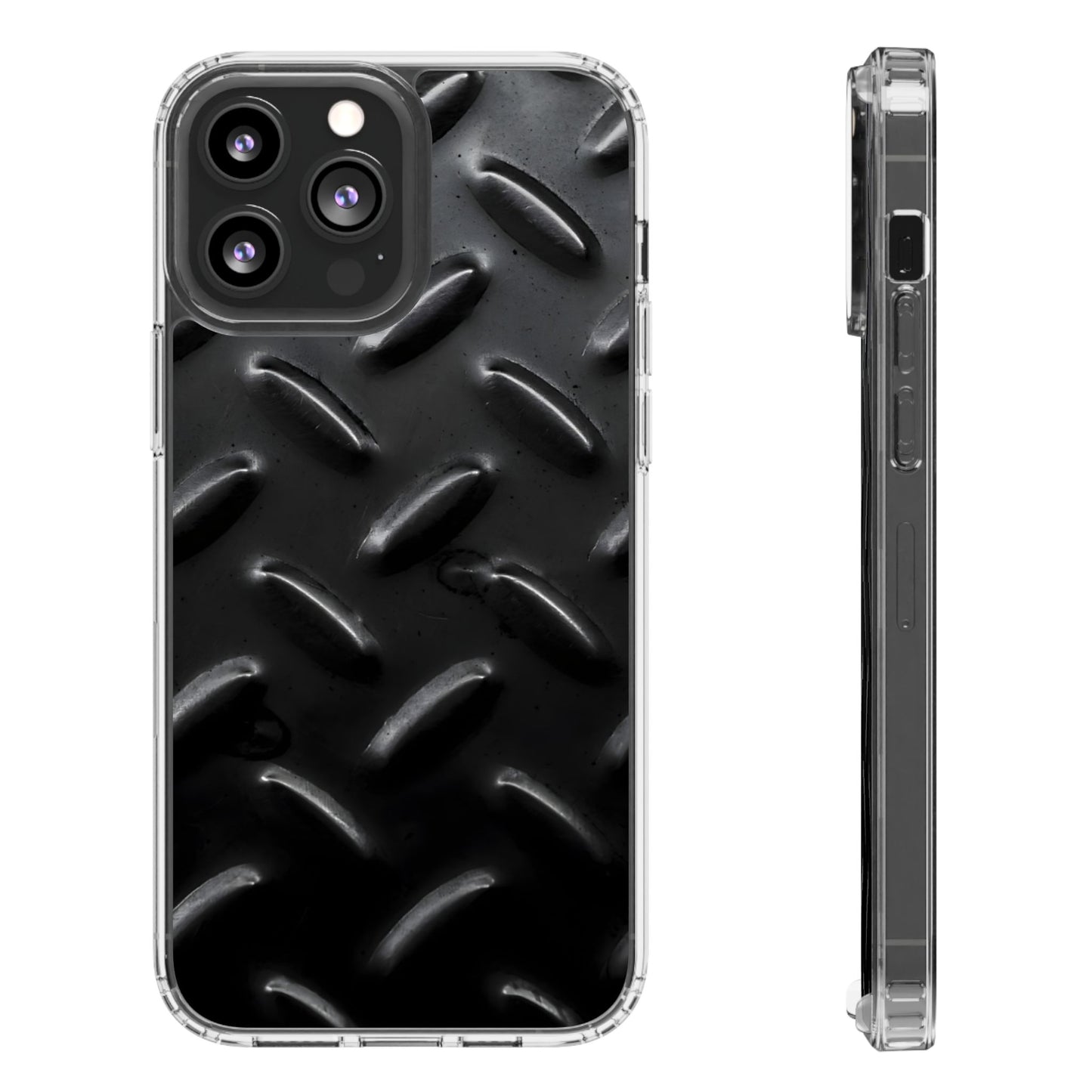 Clear Phone Case – Blackout Plate