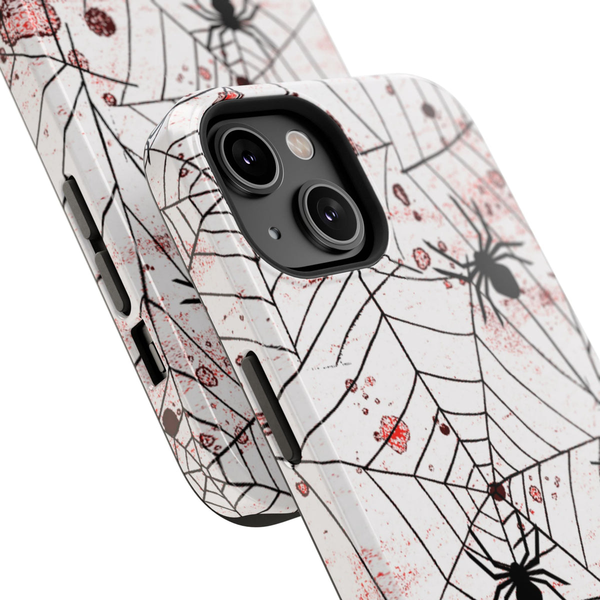 Impact-Resistant Phone Case – Blood Web