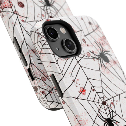 Impact-Resistant Phone Case – Blood Web