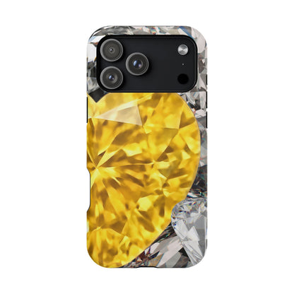 Impact-Resistant Phone Case – Heart of Gold