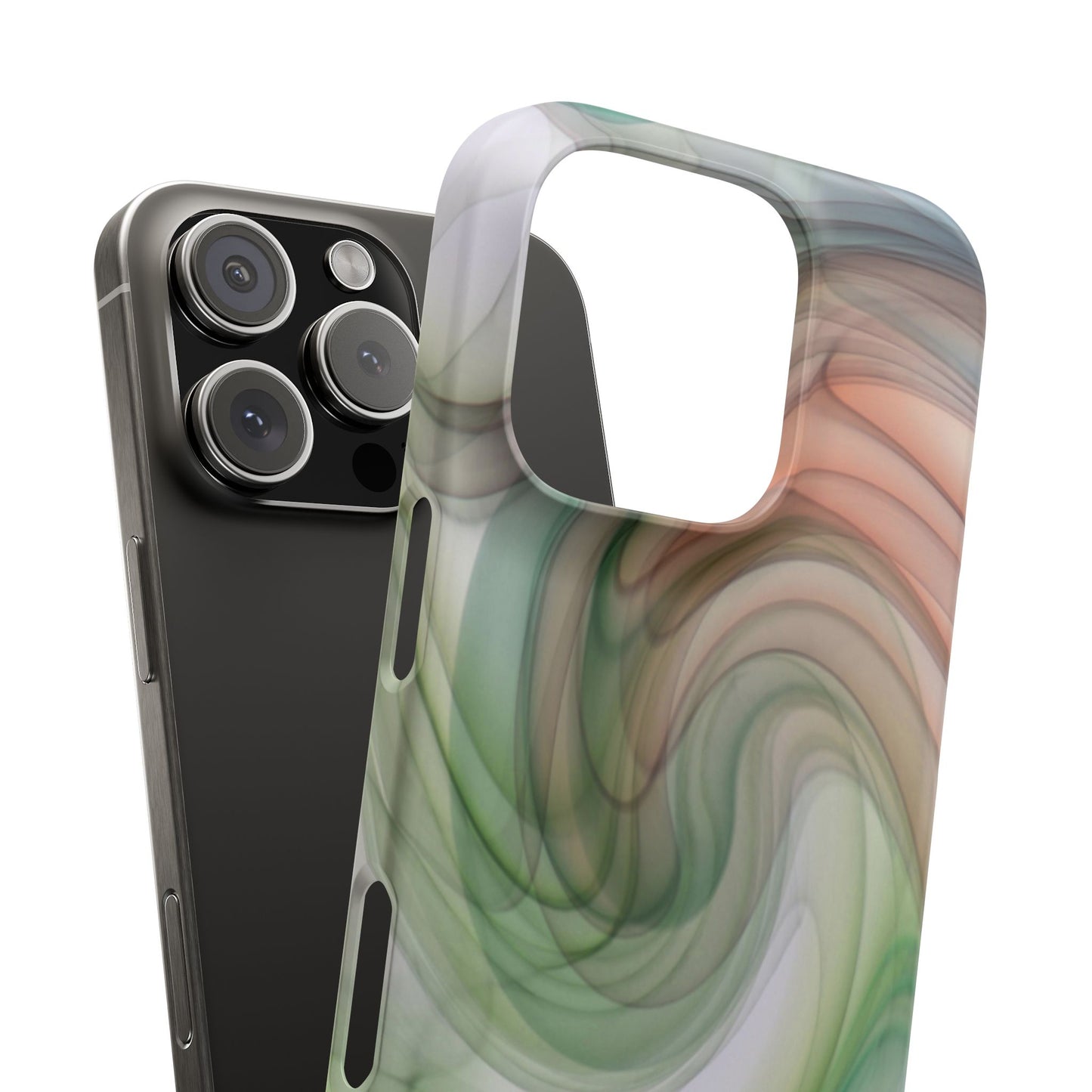 Snap Phone Case – Marble Flow