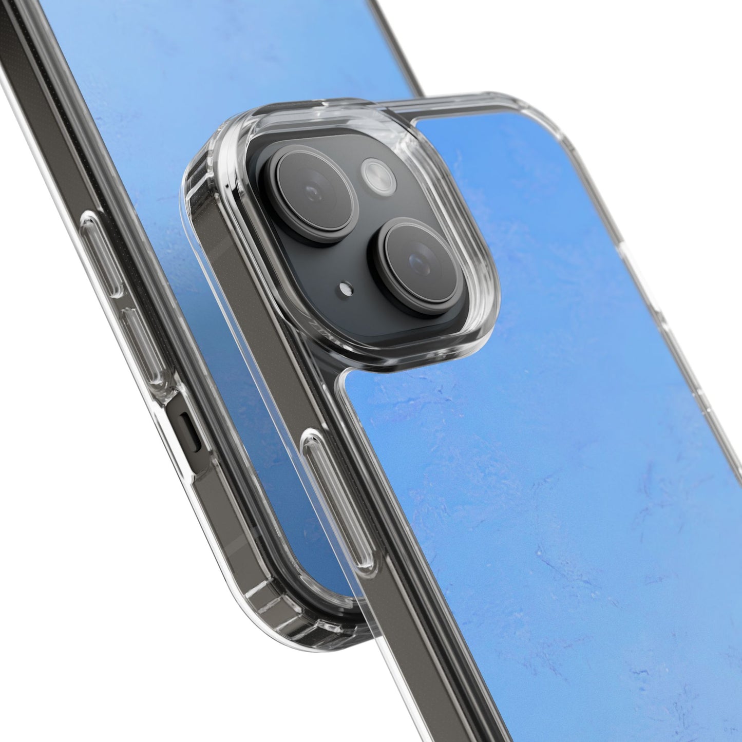 Clear Phone Case – Azure Fade