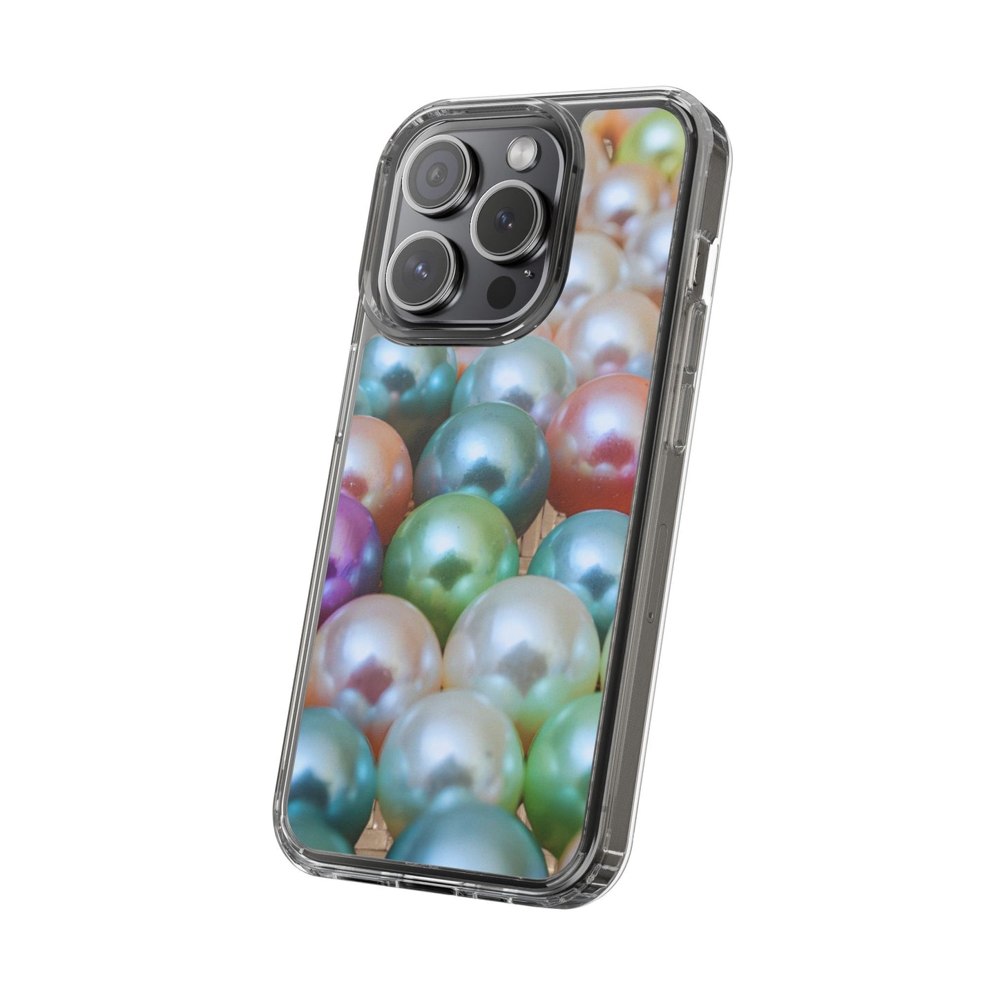 Clear Phone Case – Pearl Pop