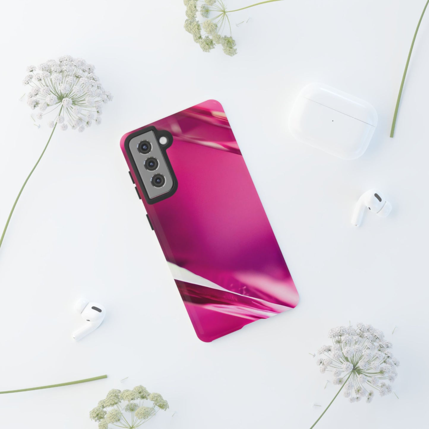 Protective Phone Case – Magenta Motion