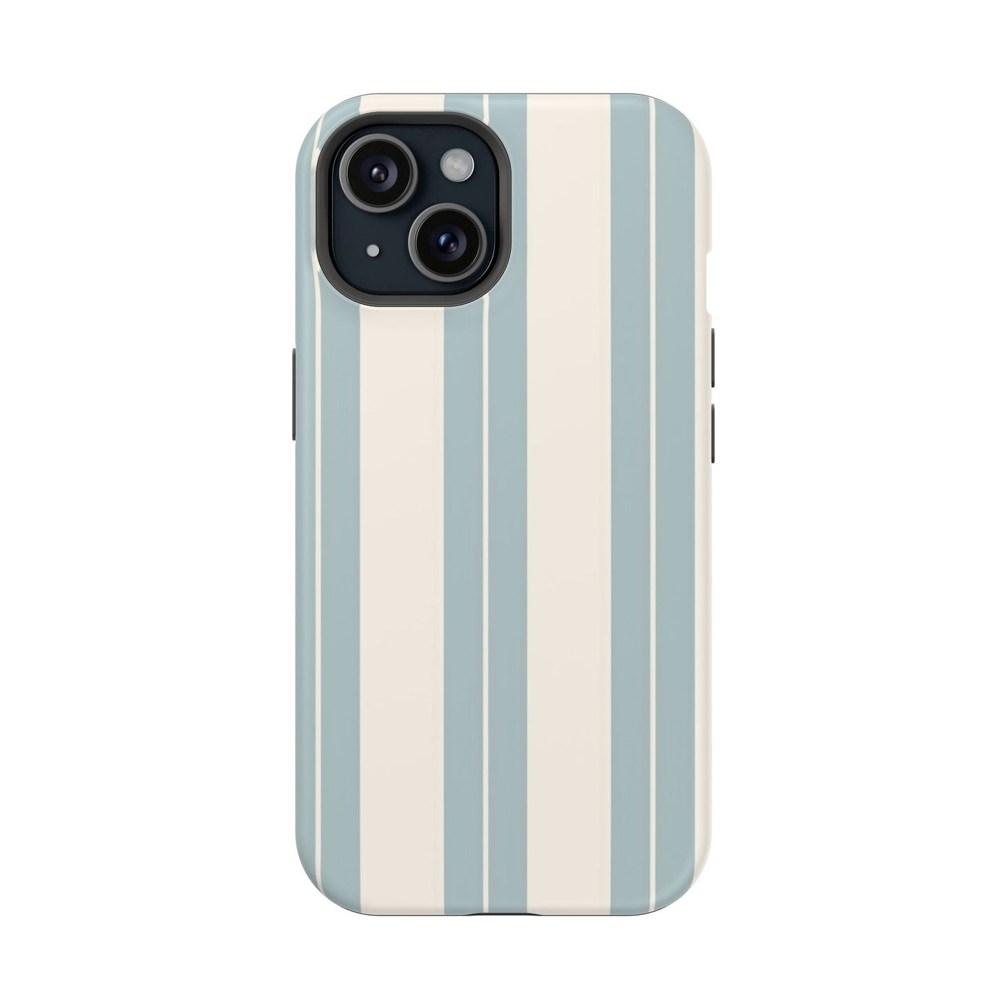 Wireless-Charging Compatible Case – Coastal Stripe