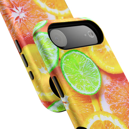 Impact-Resistant Phone Case – Sunkissed Citrus