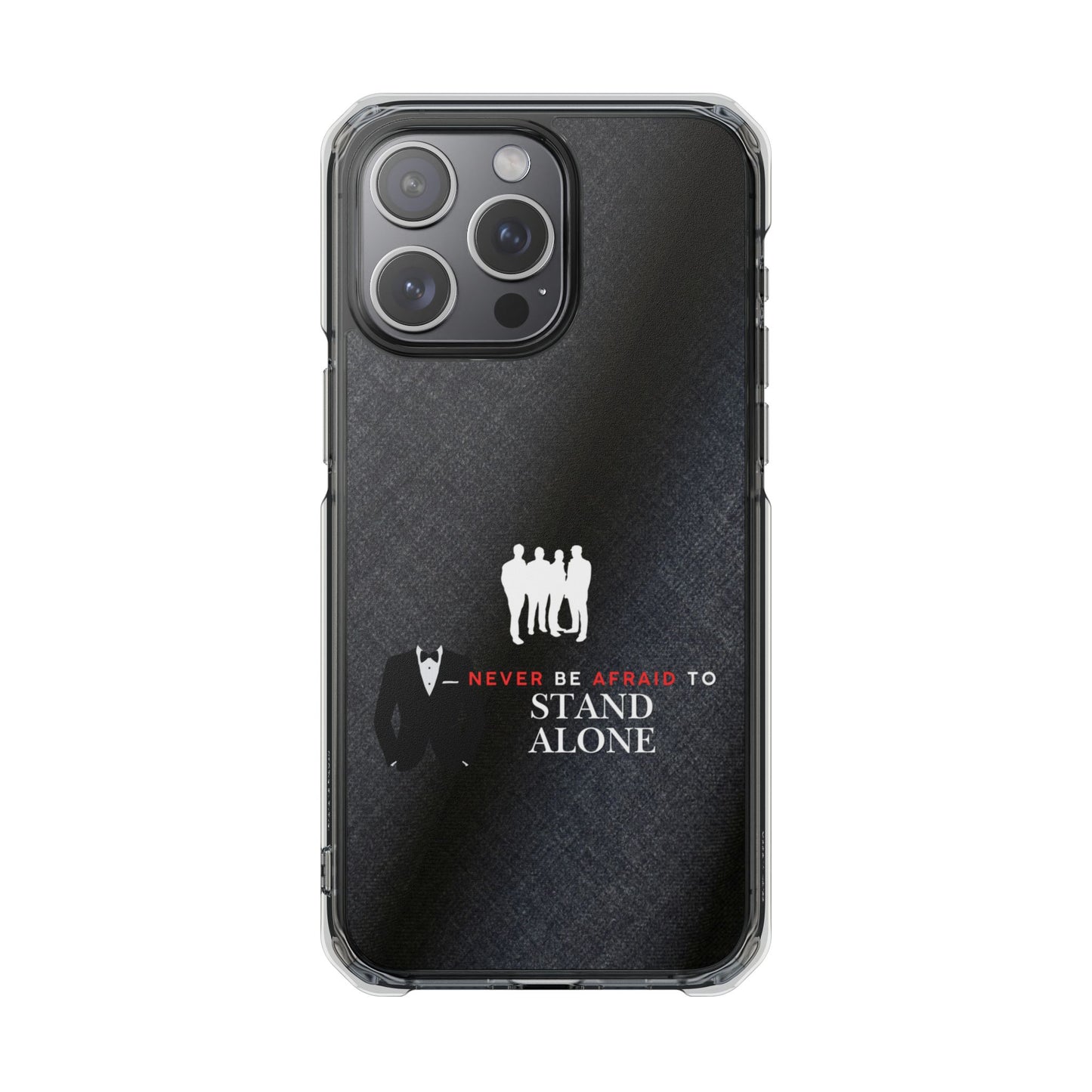 Clear Magnetic Phone Case – Stand Alone