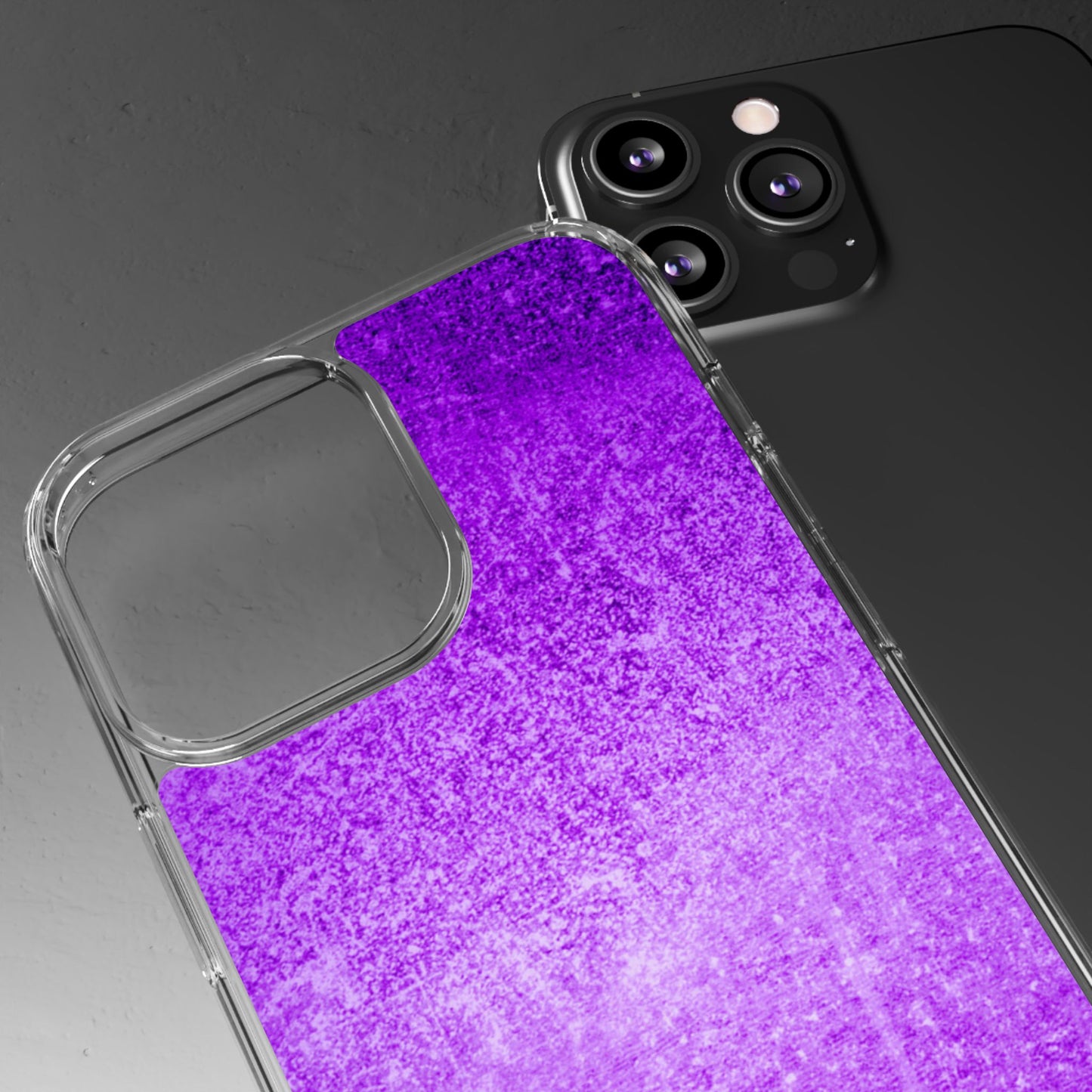 Clear Phone Case – Violet Voltage