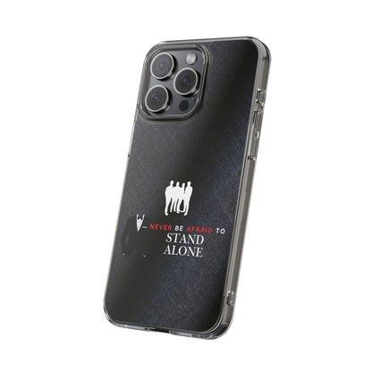 Clear Phone Case – Stand Alone