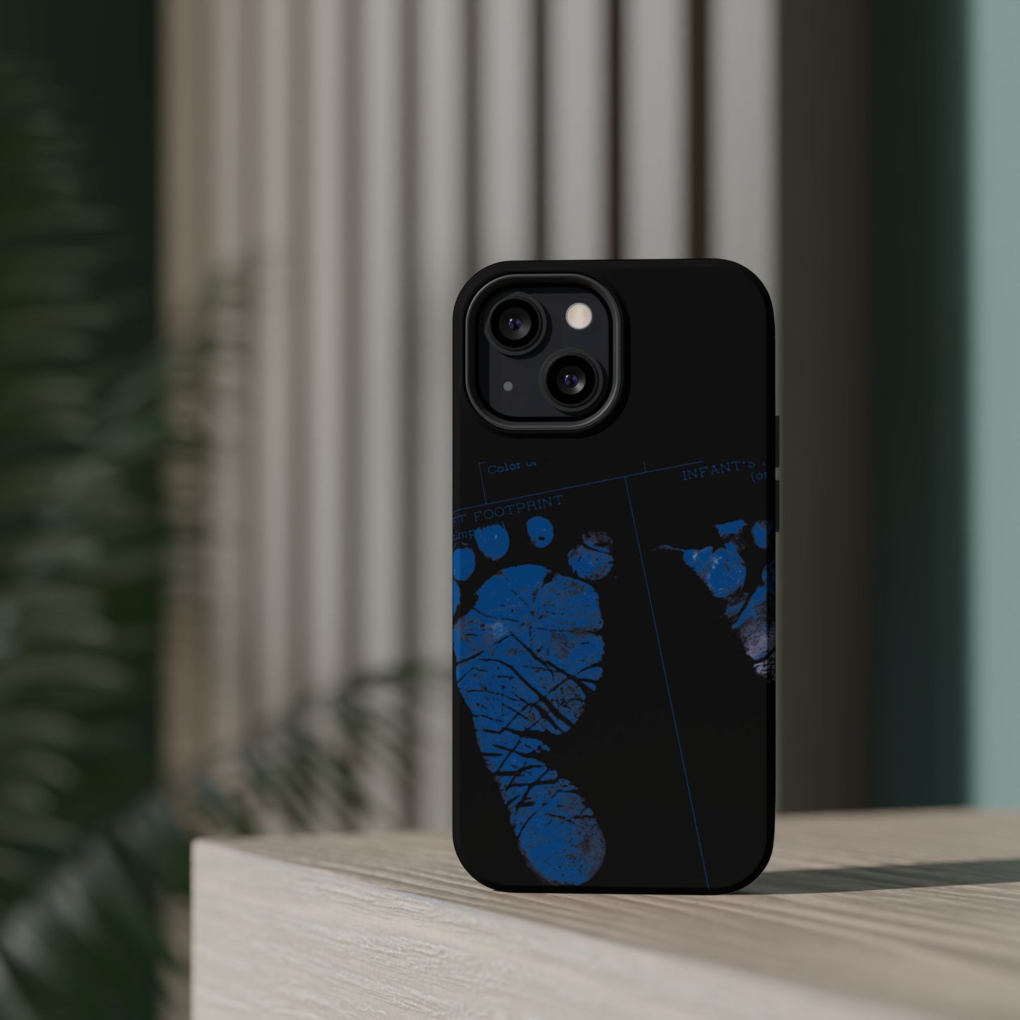 Wireless-Charging Compatible Case – Mom’s Little Blue Footprints