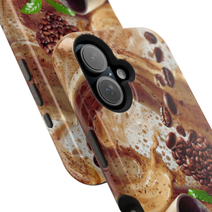 Impact-Resistant Phone Case – Love at First Sip – Compatible with iPhone 11–17 & Samsung Galaxy S22–S26 Series