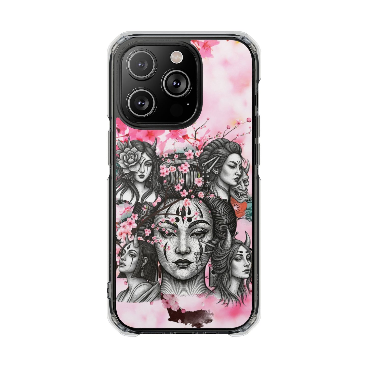 Clear Magnetic Phone Case – Blossom & Thorn