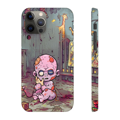 Phone Case — Creepy Cute Zombie Baby Nursery Design