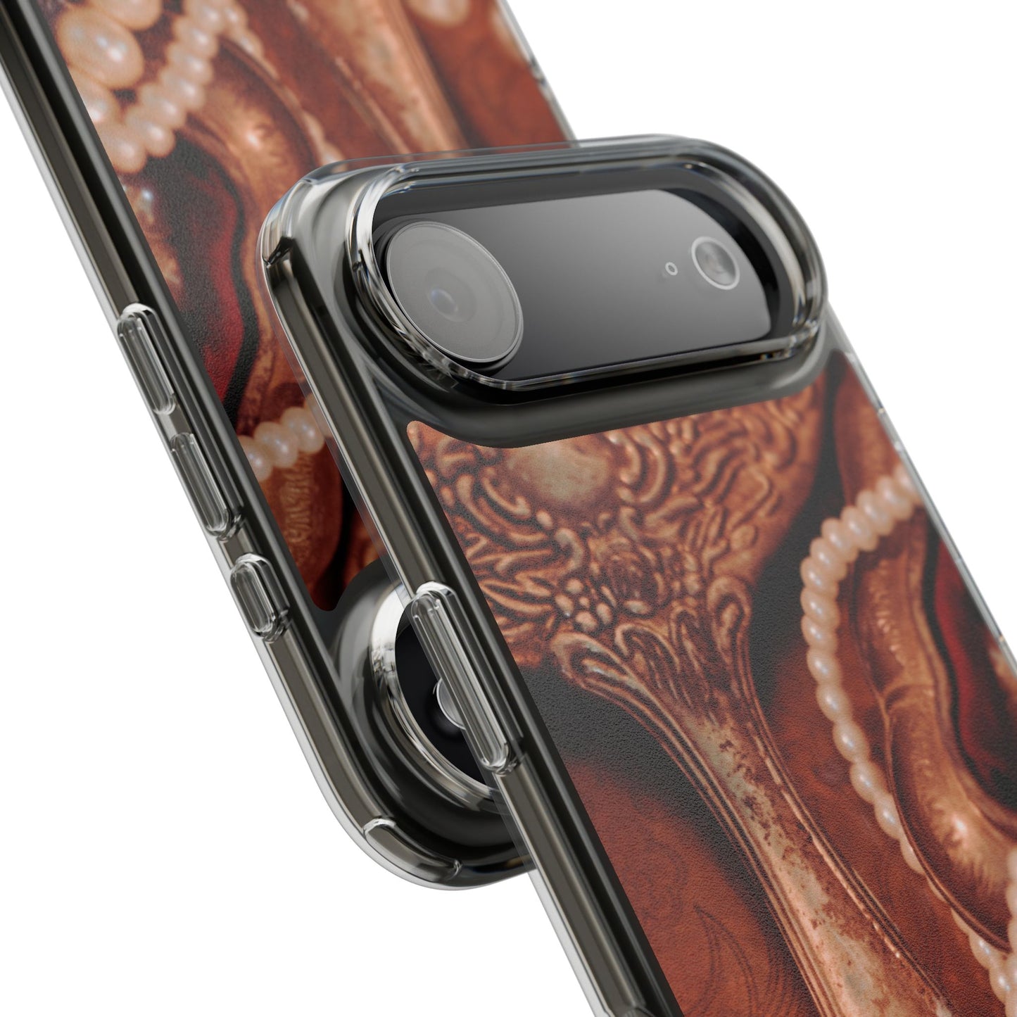 Clear Phone Case – Bronze Vanity