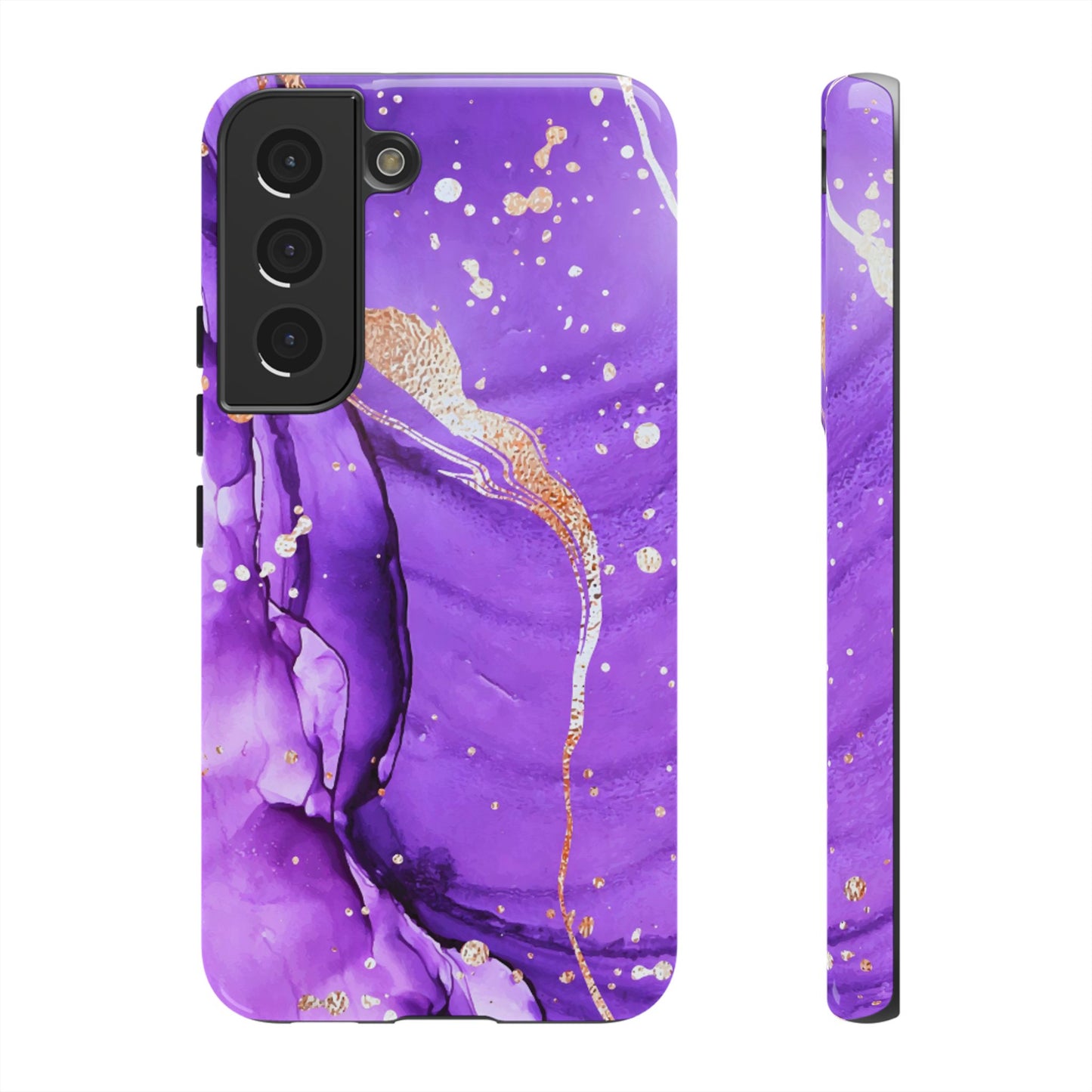 Protective Phone Case – Gilded Violet