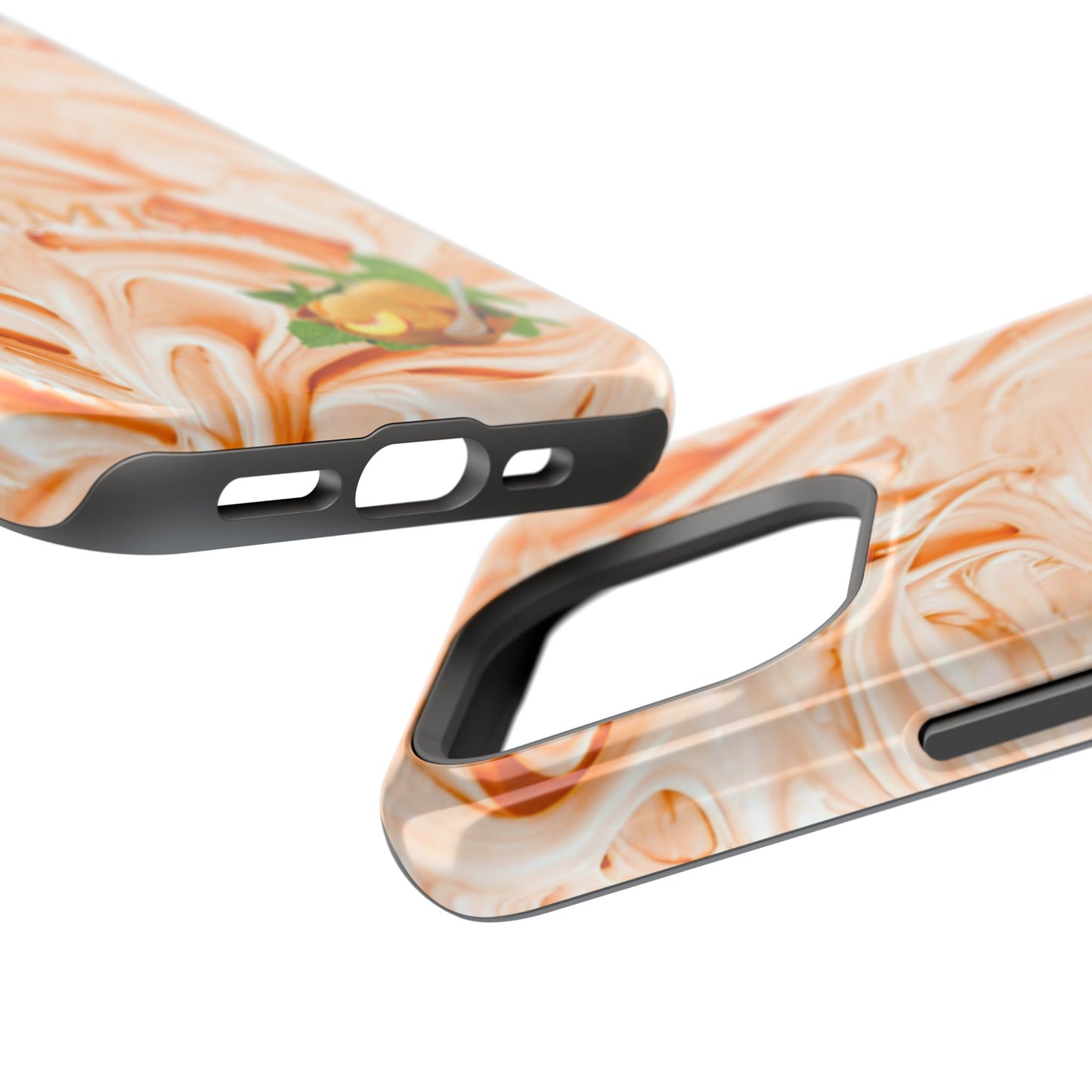 Wireless-Charging Compatible Case – Peach Sorbet