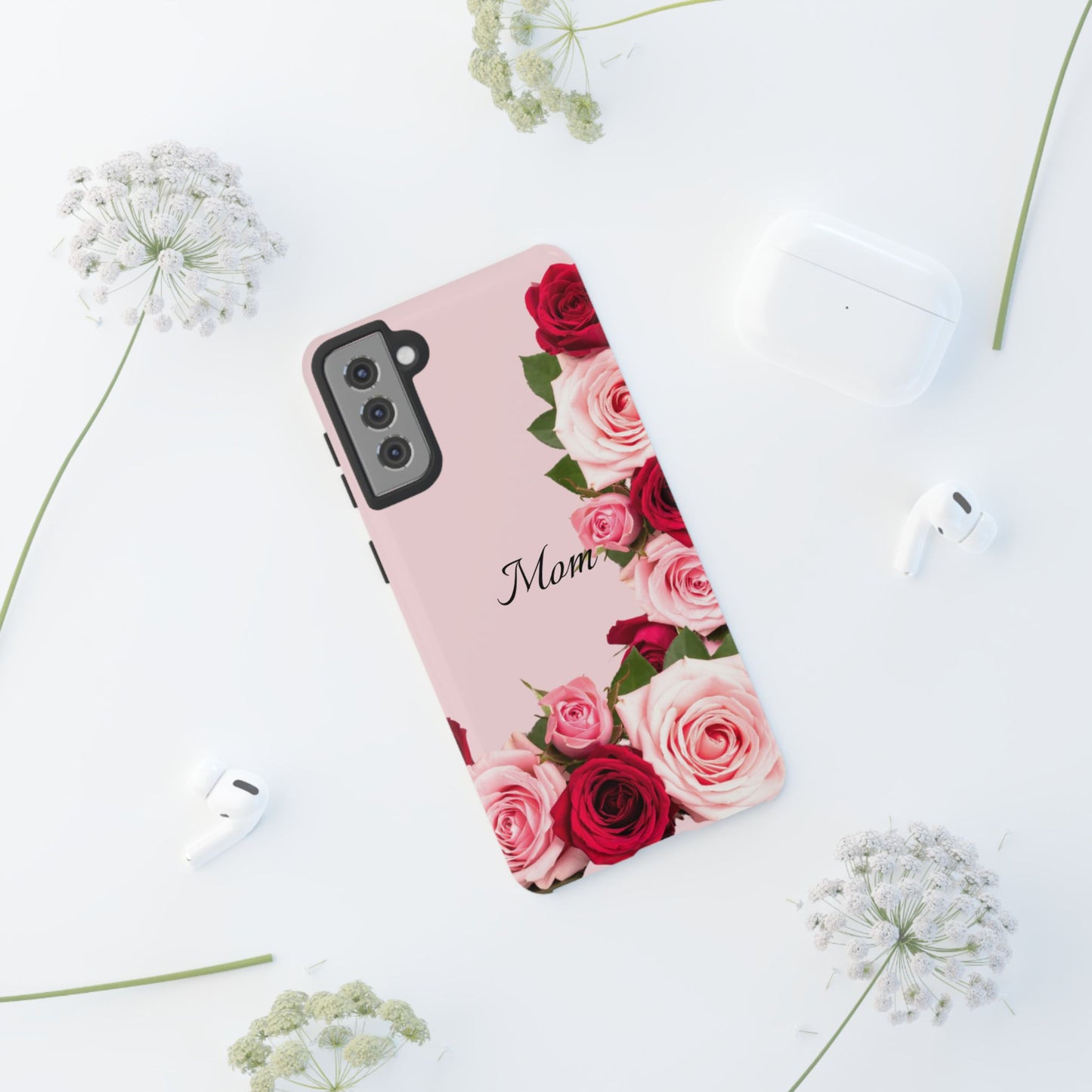 Protective Phone Case – Mom’s Rose Bouquet