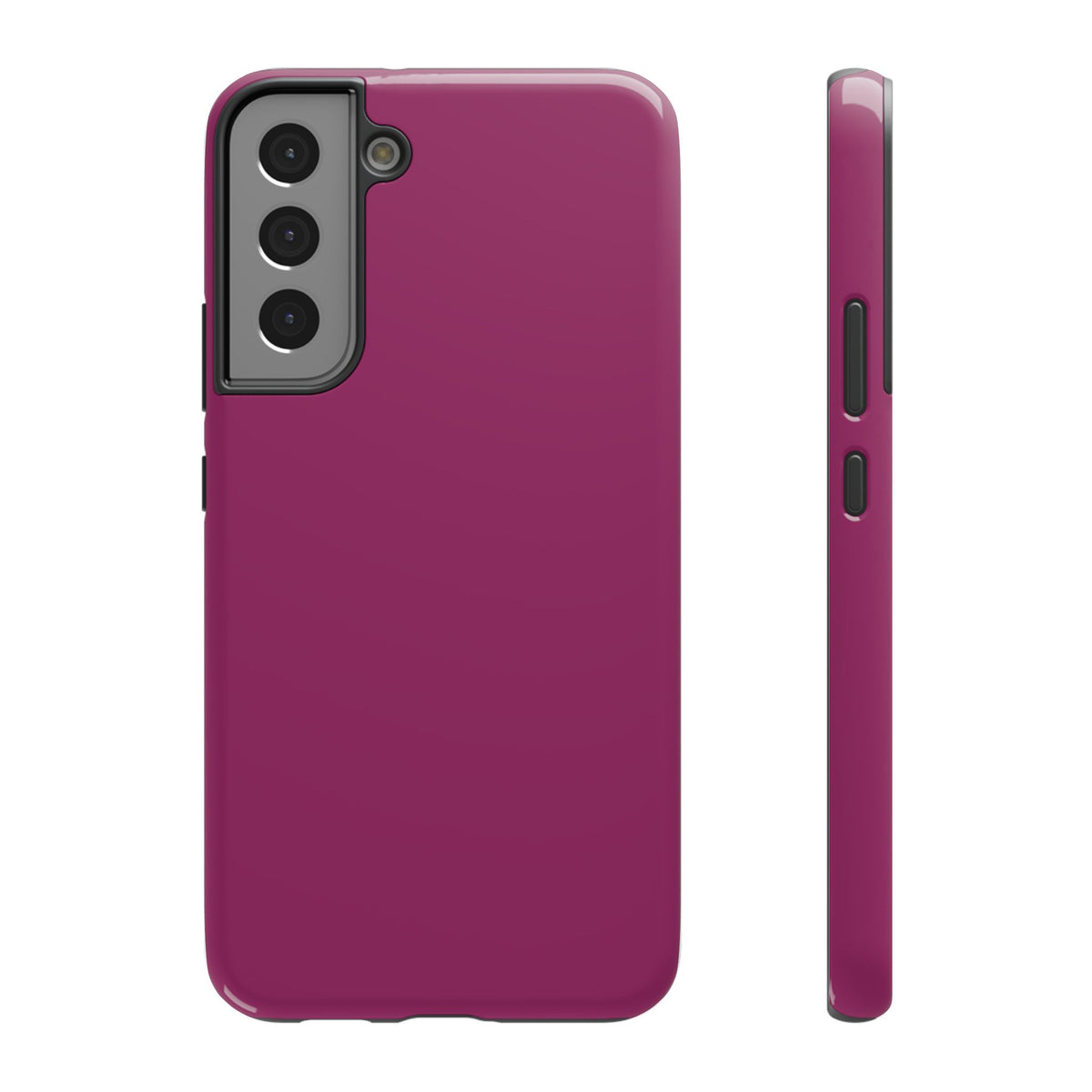 Impact-Resistant Phone Case – Orchard Plum – Compatible with iPhone 11–17 & Samsung Galaxy S22–S26 Series