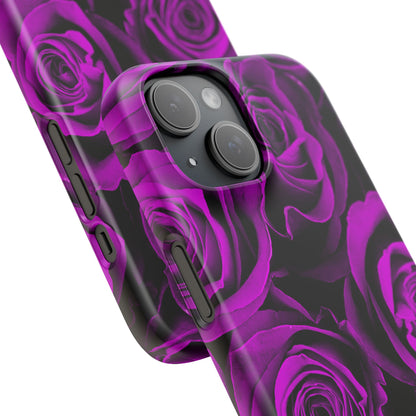 Snap Phone Case – Amethyst Roses