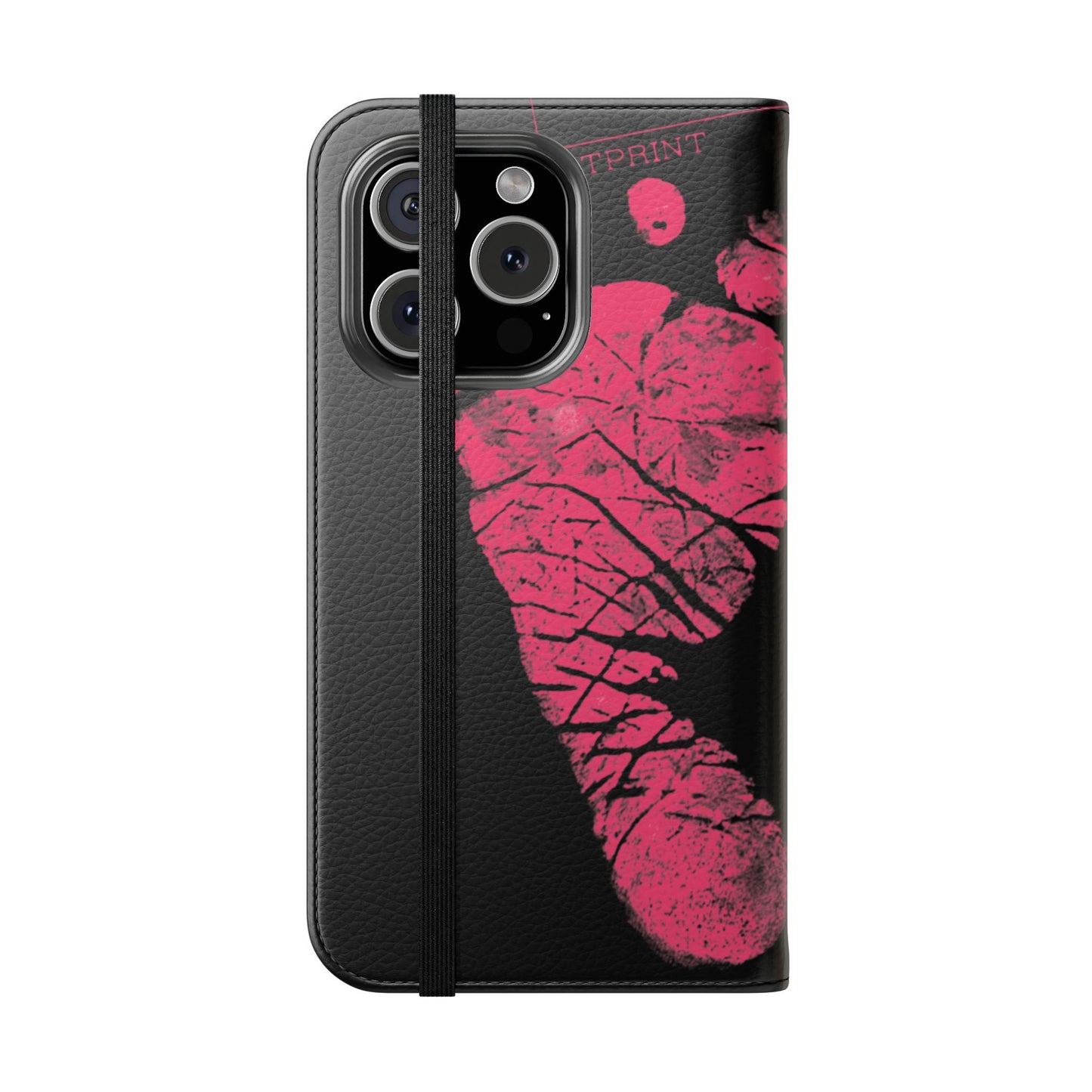 Flip Case – Mom’s Little Pink Footprints