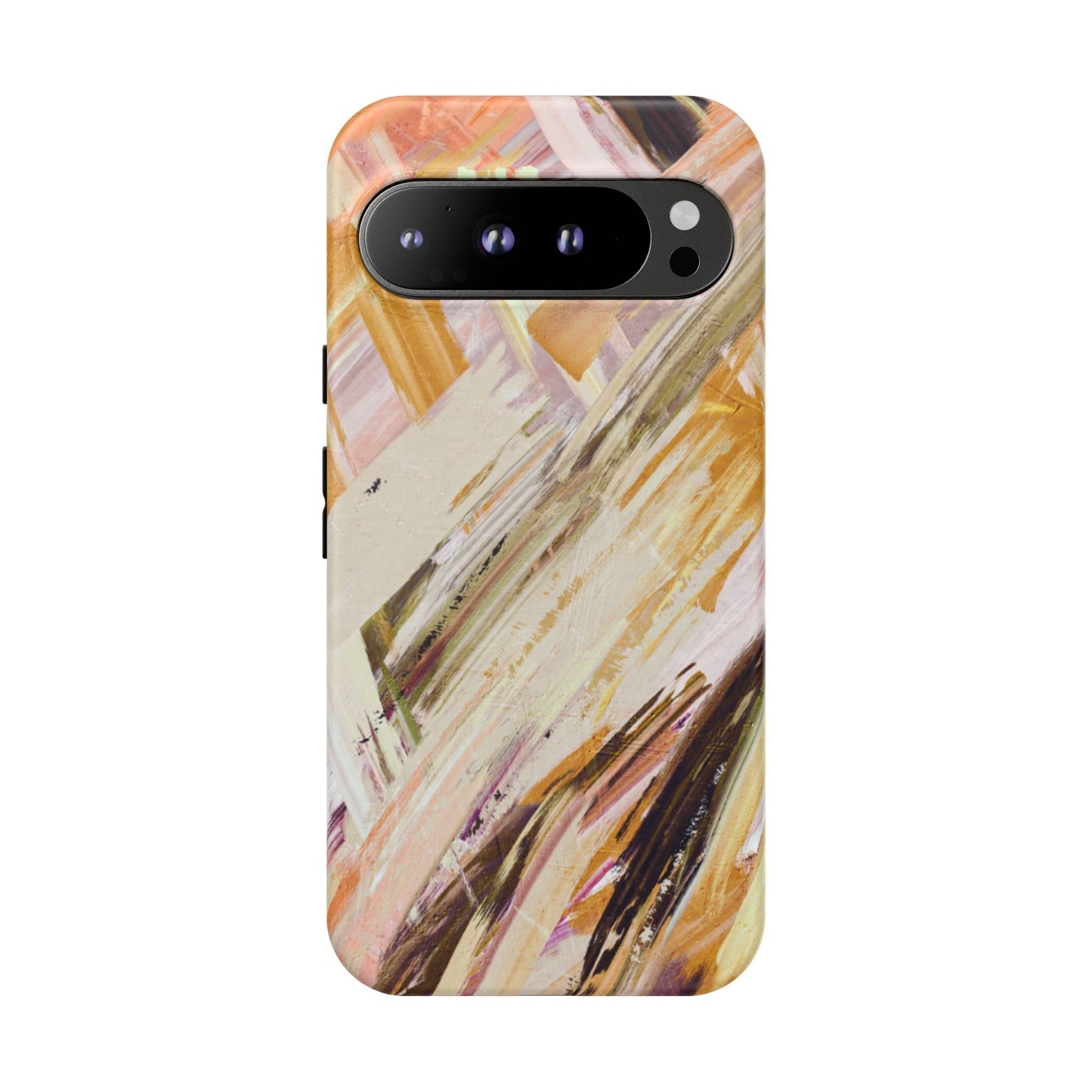 Protective Phone Case – Brush & Bronze