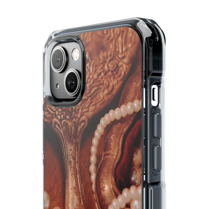 Clear Magnetic Phone Case – Bronze Vanity