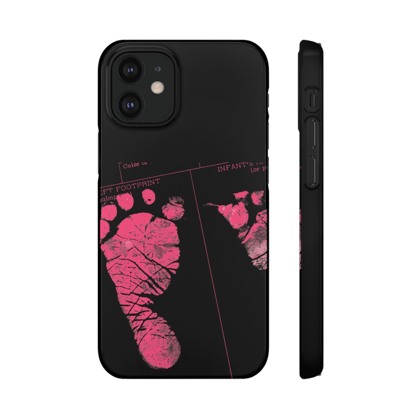 Snap Phone Case – Mom’s Little Pink Footprints