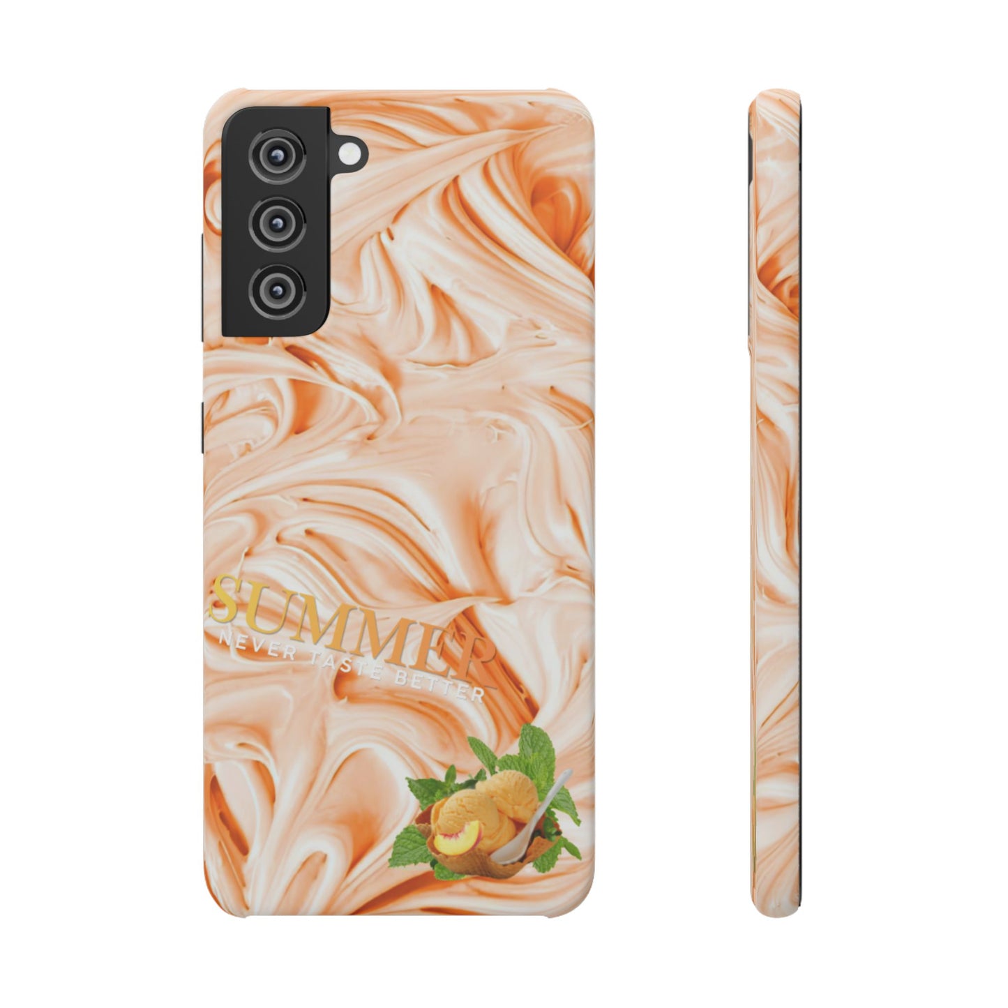 Snap Phone Case – Peach Sorbet
