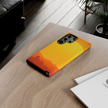 Protective Phone Case – Desert Sunrise