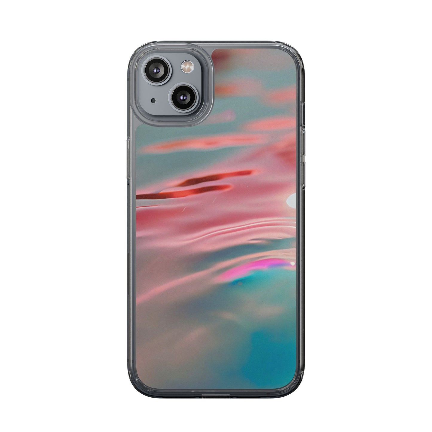 Clear Phone Case – Liquid Sunset