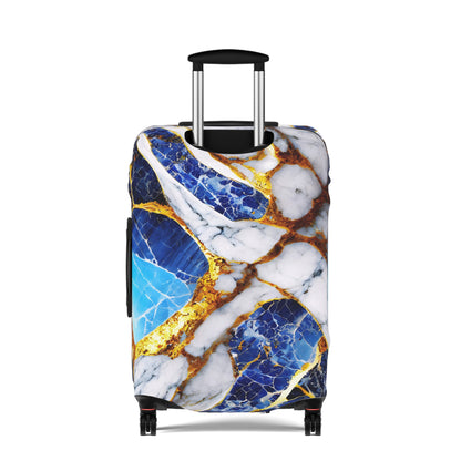 Luggage Cover – Sapphire Vein