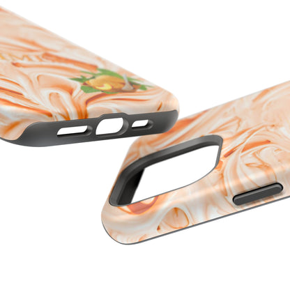 Impact-Resistant Phone Case – Peach Sorbet