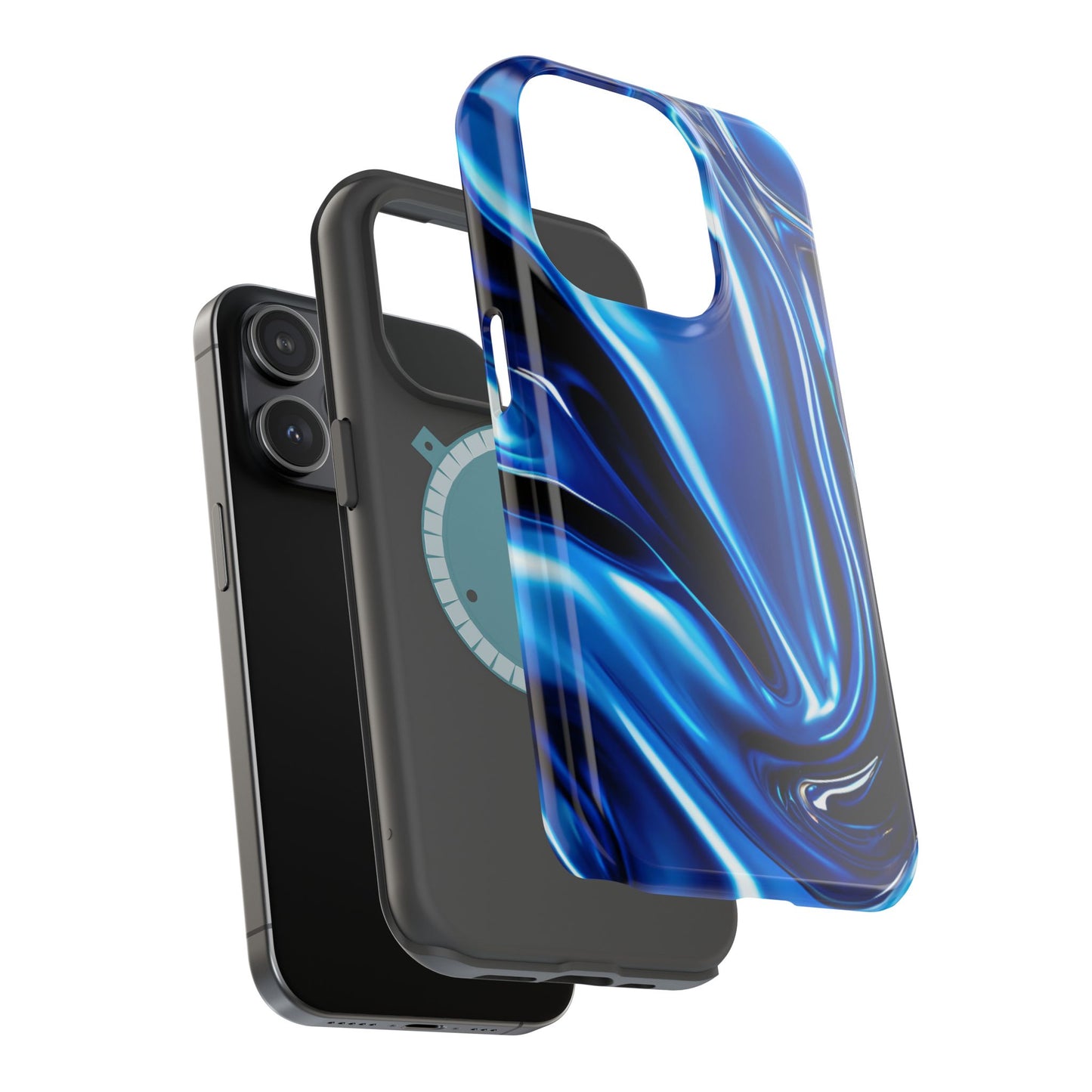 Wireless-Charging Compatible Case – Midnight Surge