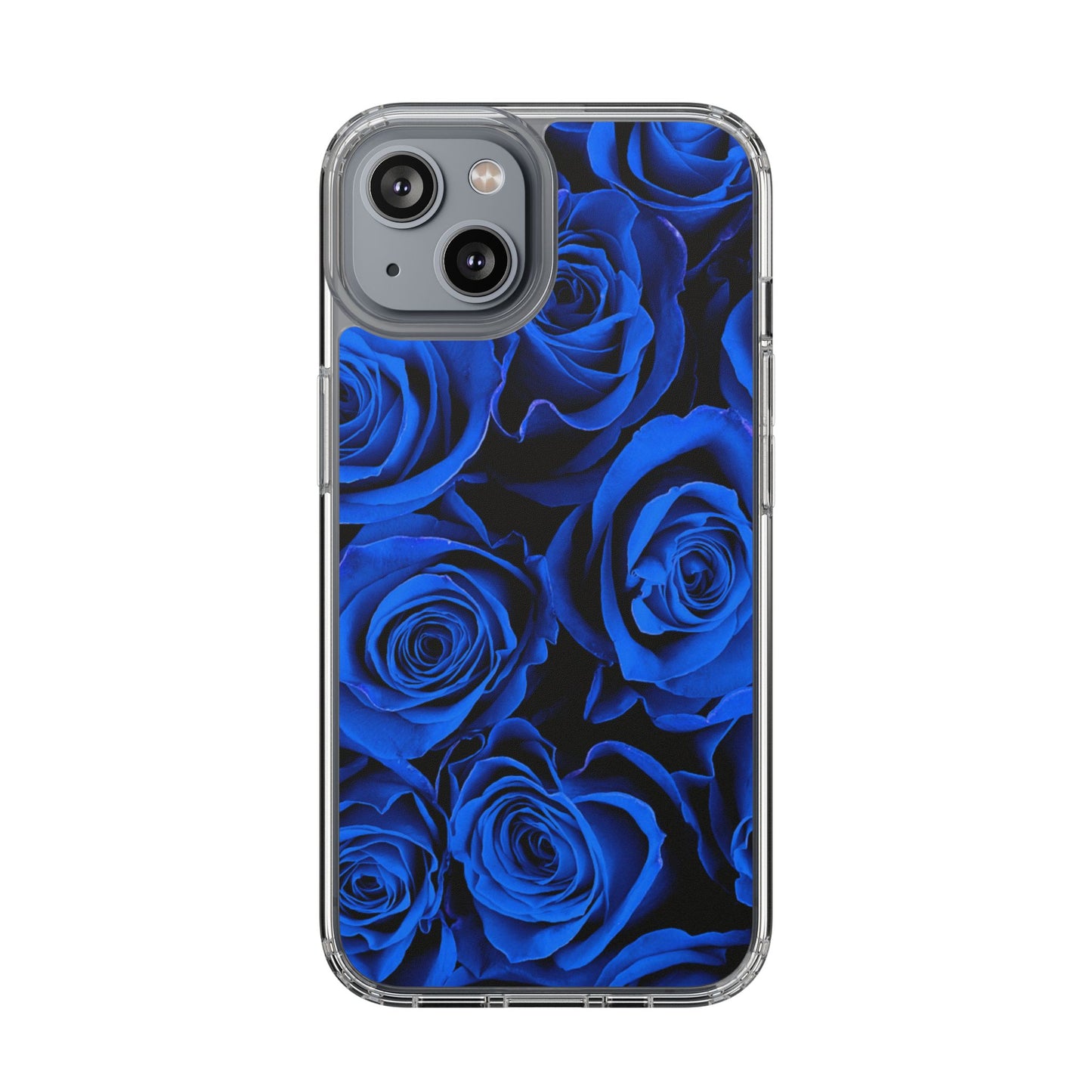 Clear Phone Case – Midnight Bloom