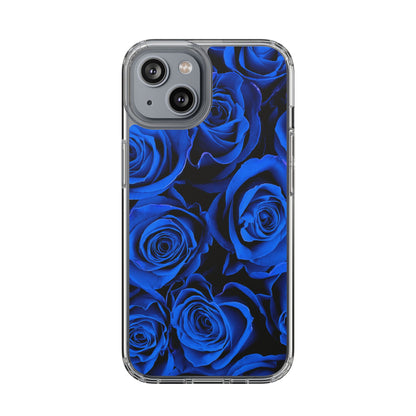 Clear Phone Case – Midnight Bloom