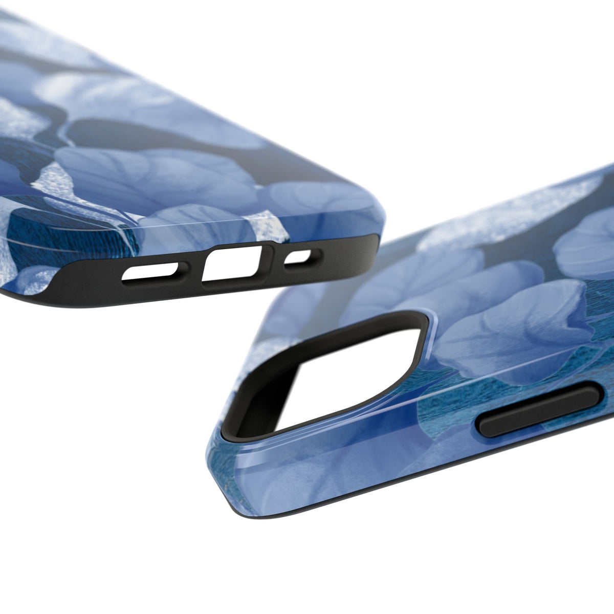 Impact-Resistant Phone Case – October Blues – Compatible with iPhone 11–17 & Samsung Galaxy S22–S26 Series
