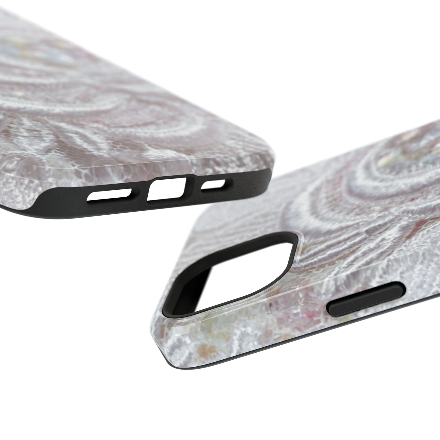 Impact-Resistant Phone Case – Lace Veil