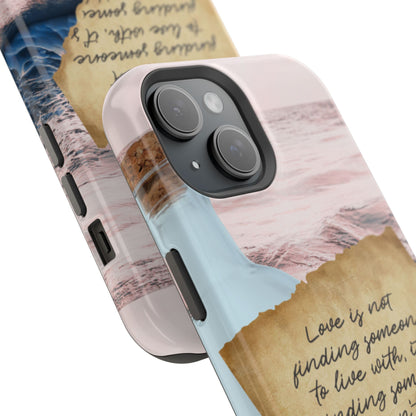 Impact-Resistant Phone Case – Written in the Tide – Compatible with iPhone 11–17 & Samsung Galaxy S22–S26 Series