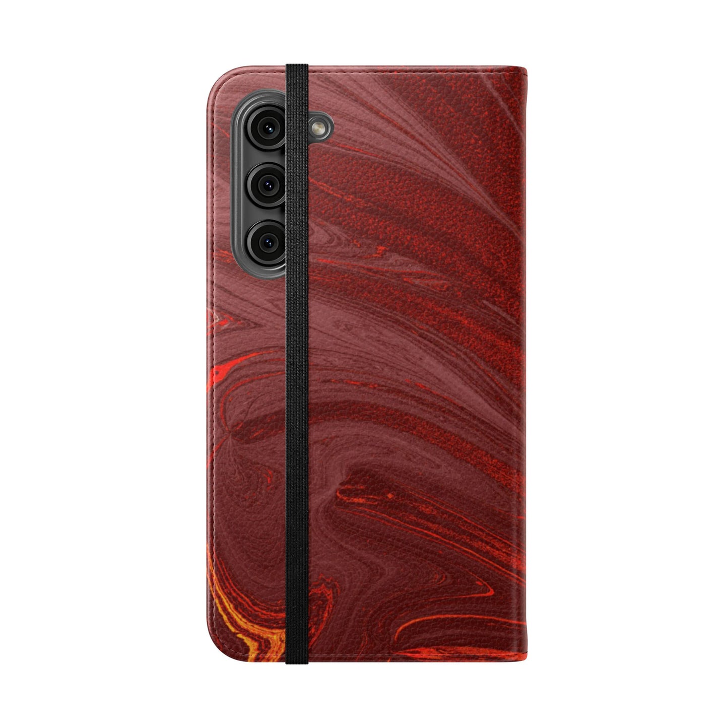 Flip Case – Crimson Current