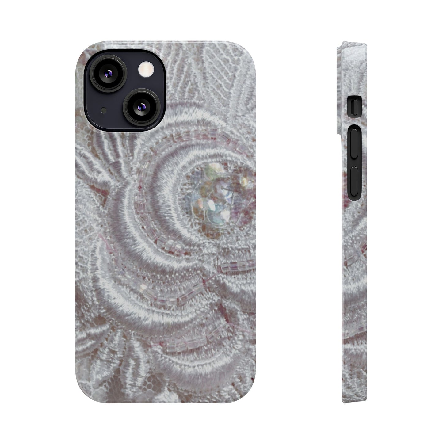 Slim Phone Case – Lace Veil