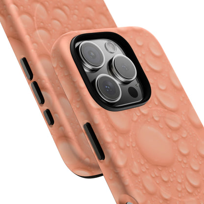 Protective Magnetic Phone Case – Apricot Rain