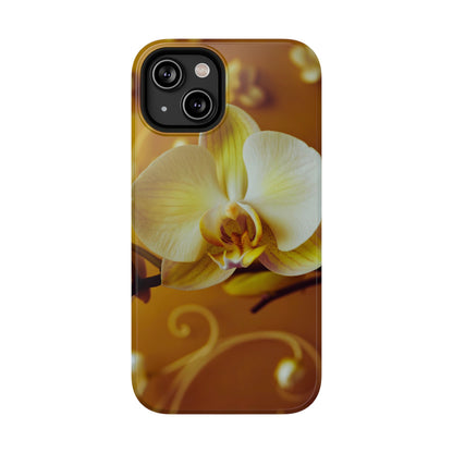 Protective Phone Case – Amber Orchid