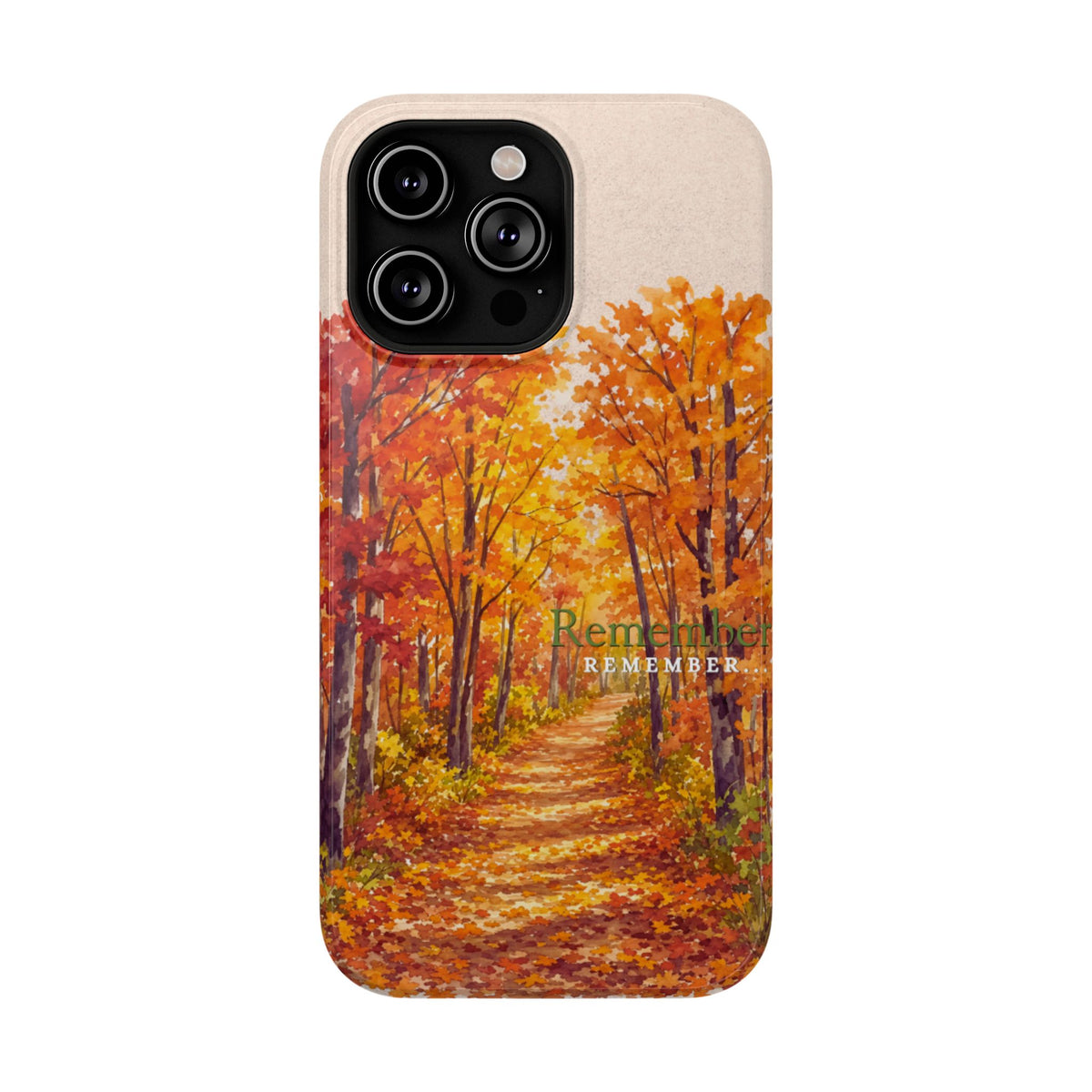 Impact-Resistant Phone Case – Autumn Remembered – Compatible with iPhone 11–17 & Samsung Galaxy S22–S26 Series