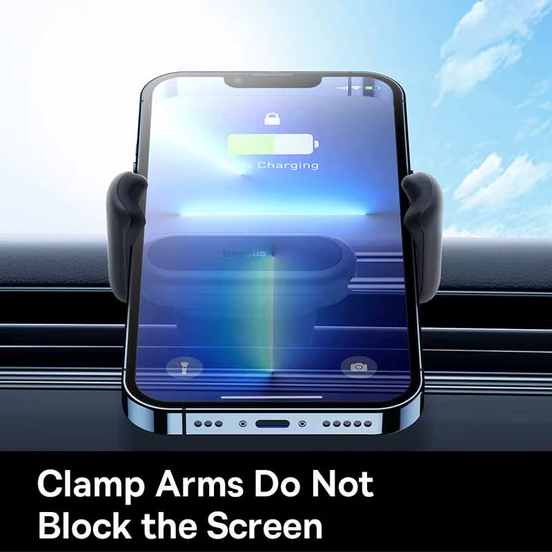 Baseus Car Phone Holder for  Mobile Phone Holder Stand Car Phone Stand for Car Air Outlet Mount Car Cell Phone Support