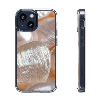 Clear Phone Case – Blush Pearl