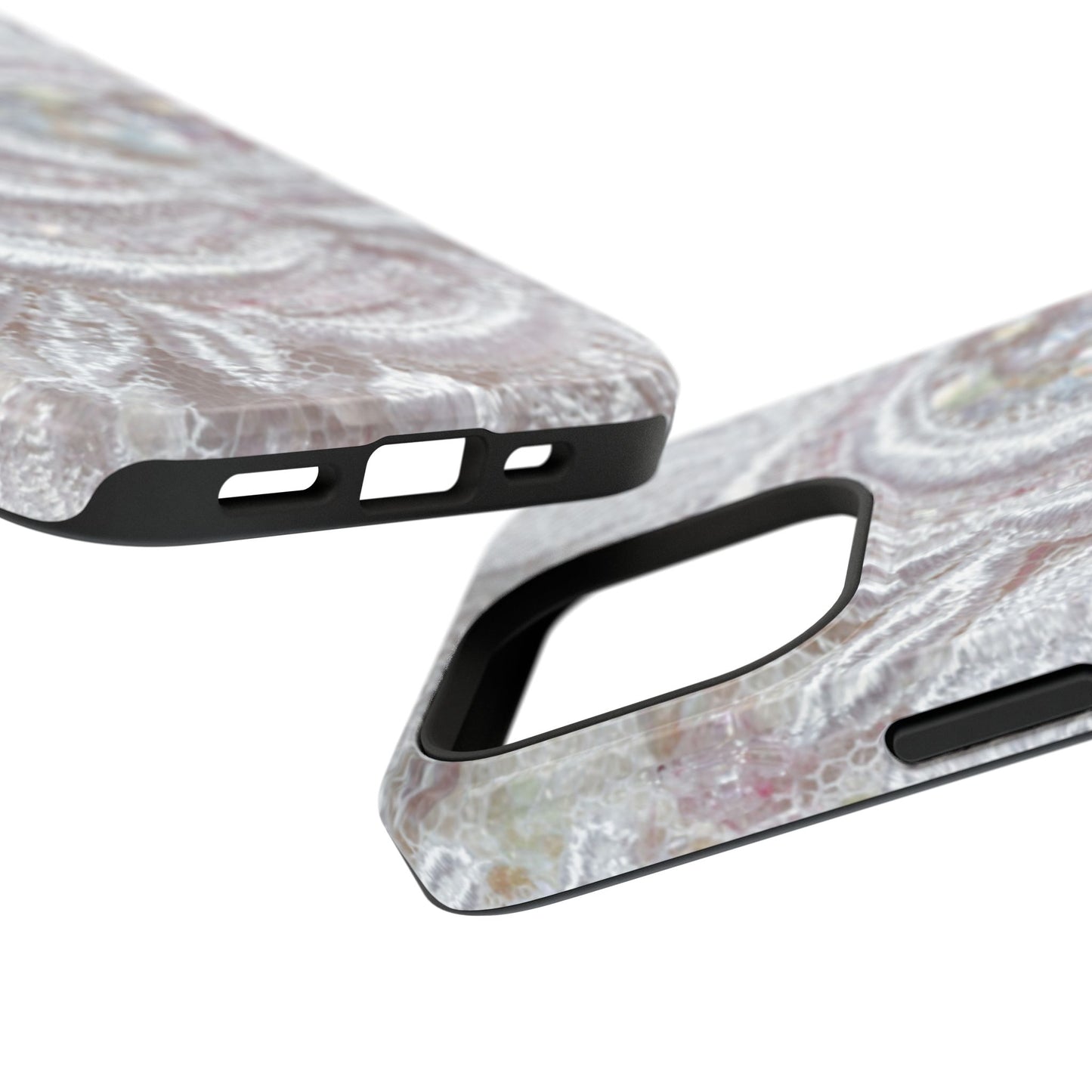 Impact-Resistant Phone Case – Lace Veil