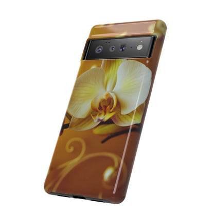 Protective Phone Case – Amber Orchid