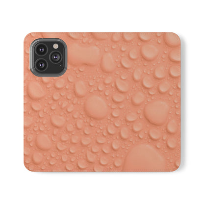 Flip Case - Apricot Rain