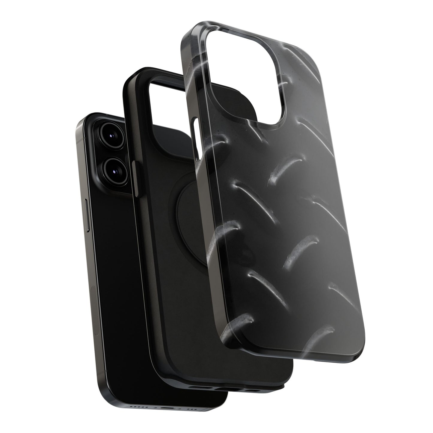 Impact-Resistant Phone Case – Blackout Plate